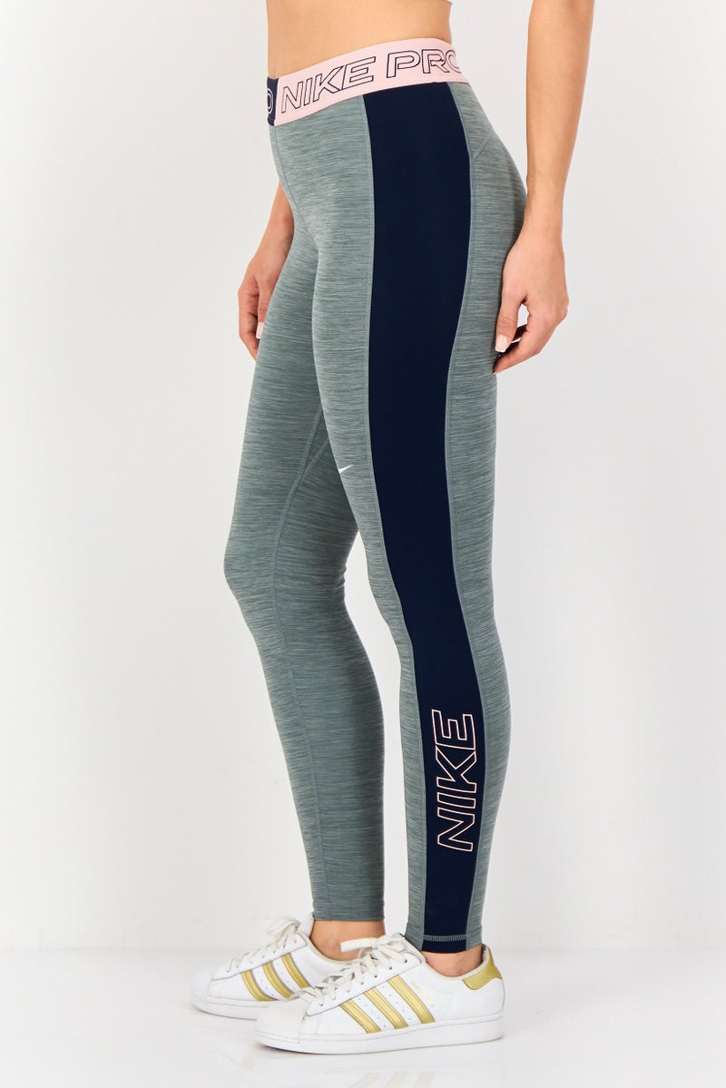 Nike Women Sportswear Fit Pull On Training Leggings, Grey - Image 2