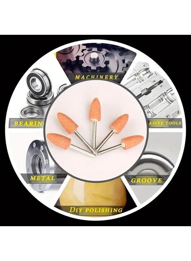 20 Pcs Diamond Grinding Polishing Tools Set For Carving Jade Wheel - Image 5