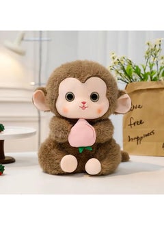 SCOOBA Bigeye Monkey Soft to 25cm Size (Assorted Brown)