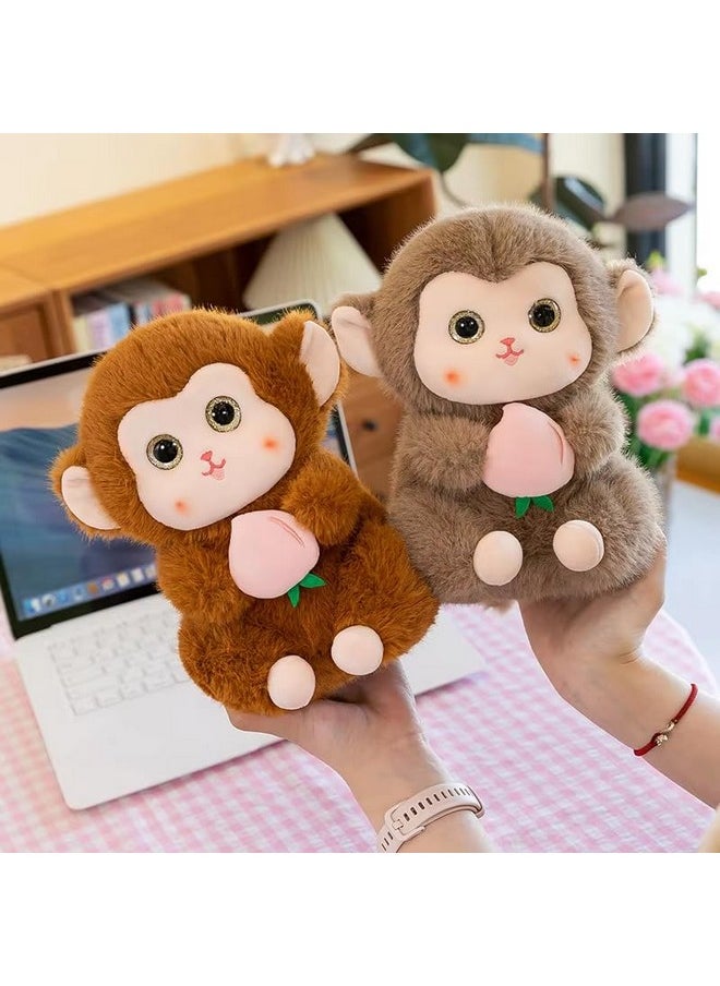 SCOOBA - SCOOBA Bigeye Monkey Soft to 25cm Size (Assorted Brown) - Image 1