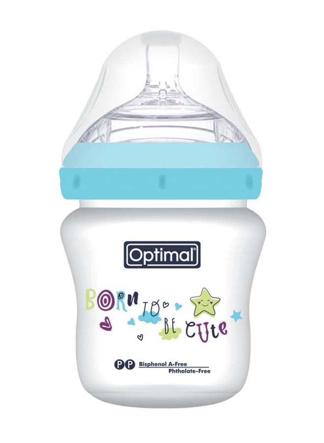 Optimal Mamilla Feeding Bottle Double Anti - Colic System, 210 ML, 0M+, Assorted - Image 1