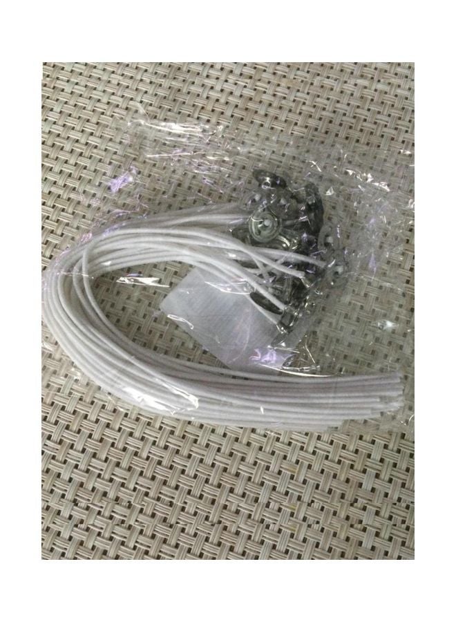 Sharpdo 30-Piece Candle Wicks White 10cm - Image 2