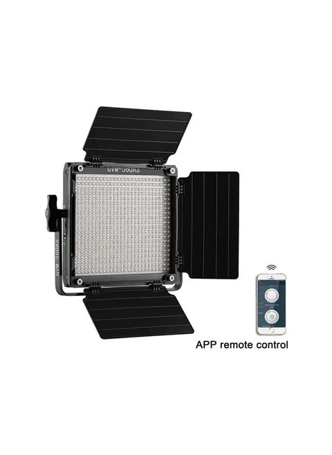 GVM 560AS Bi-Color LED Panel, 2300K-6800K Adjustable Color Temperature, CRI 97+, Dimmable Brightness, Built-In LCD Display, Dual Power Options, Ideal for Photography, Videography, and Studio Lighting