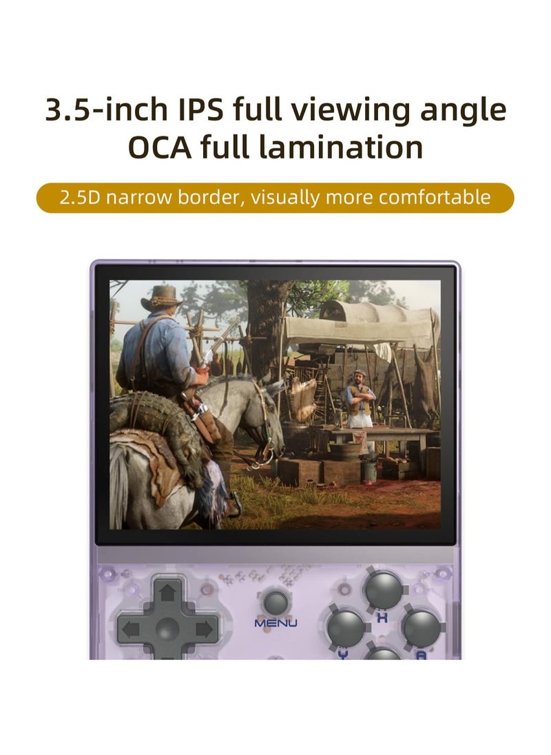 ANBERNIC  - RG35XX Portable Game Console with 640*480 3.5 Inch IPS Screen Built-in 5470+ Games Linux System, Handheld Video Games Support Gamepad and HDMI TV Output, Retro Game Gift - Image 1
