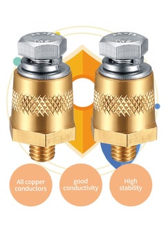 Excefore EXCEFORE Battery Terminal Connectors Set, Side Post Battery Terminal Bolt Compatible with Other Accessories to Battery, for M8 Top Side Post Threaded Terminal Charging Post Extender Adaptor  - Image 3