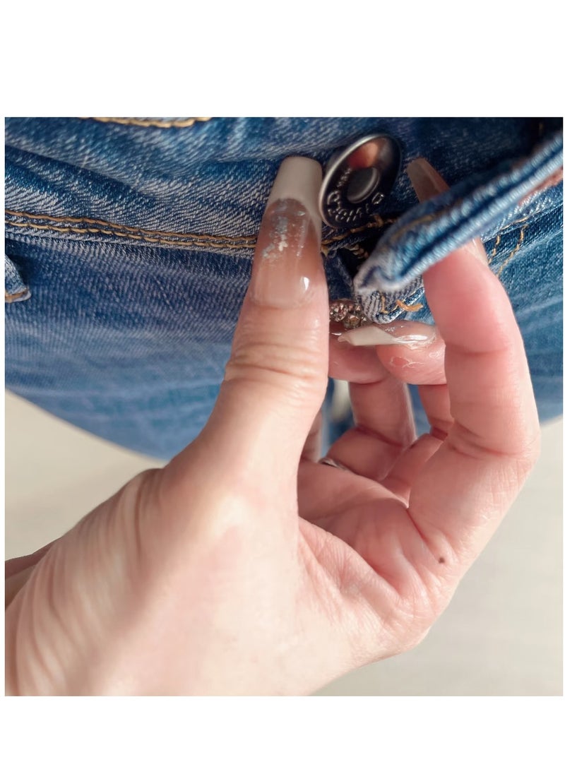Button Hook and Zipper Pull, One-Handed Dressing Aid, Button Assist Device for Seniors, Arthritis & Handicapped, Easy Buttoning Tool for Women with Long Nails or Post-Manicure, Clothes Dressing Helper for Limited Dexterity