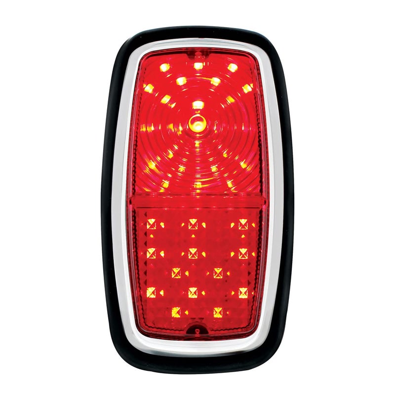 United Pacific STL1012LED, LED Tail Light for 1963-67 Shelby Cobra, OEM Style Lens, Energy Efficient, Sealed Electronics, OE Mounting Stud - 1 Unit - Image 1