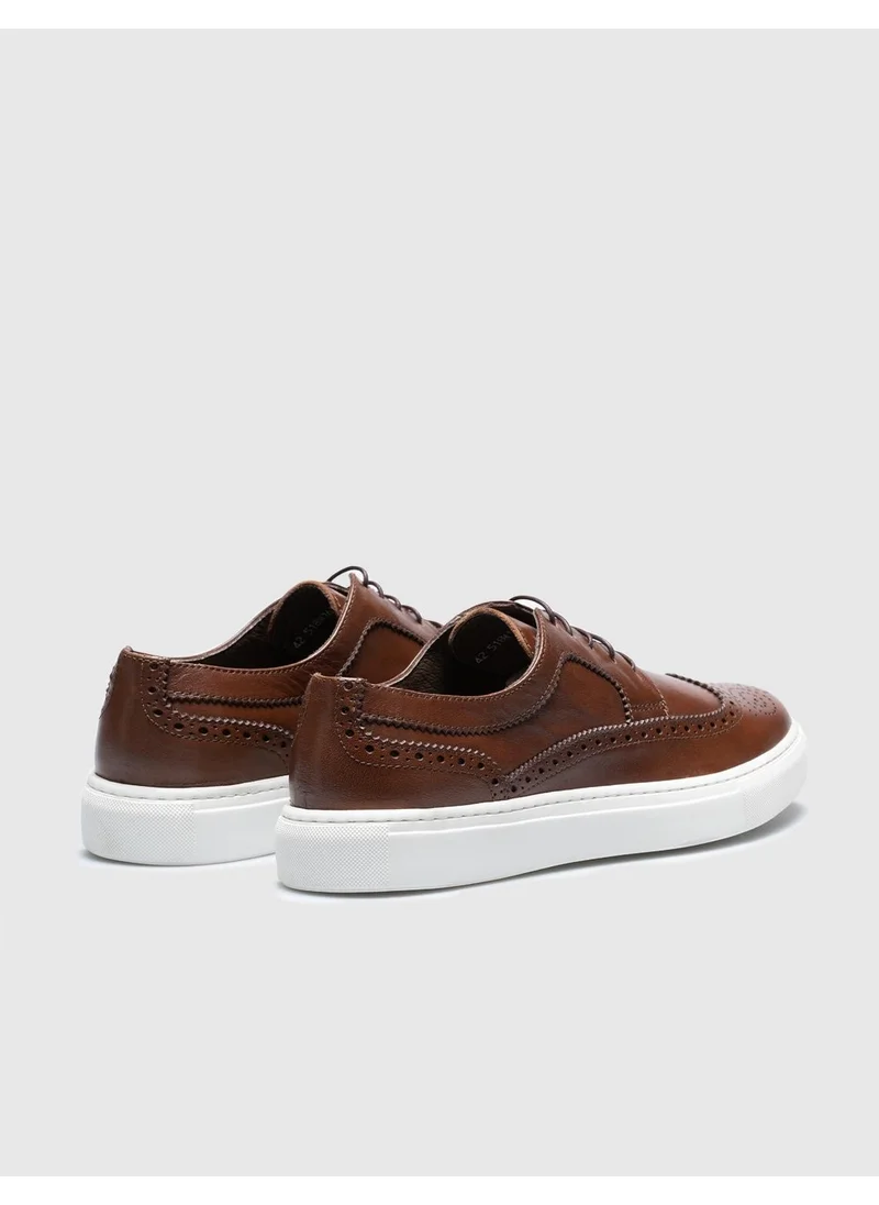Cabani Tan Lace-up Men's Sports Shoes10