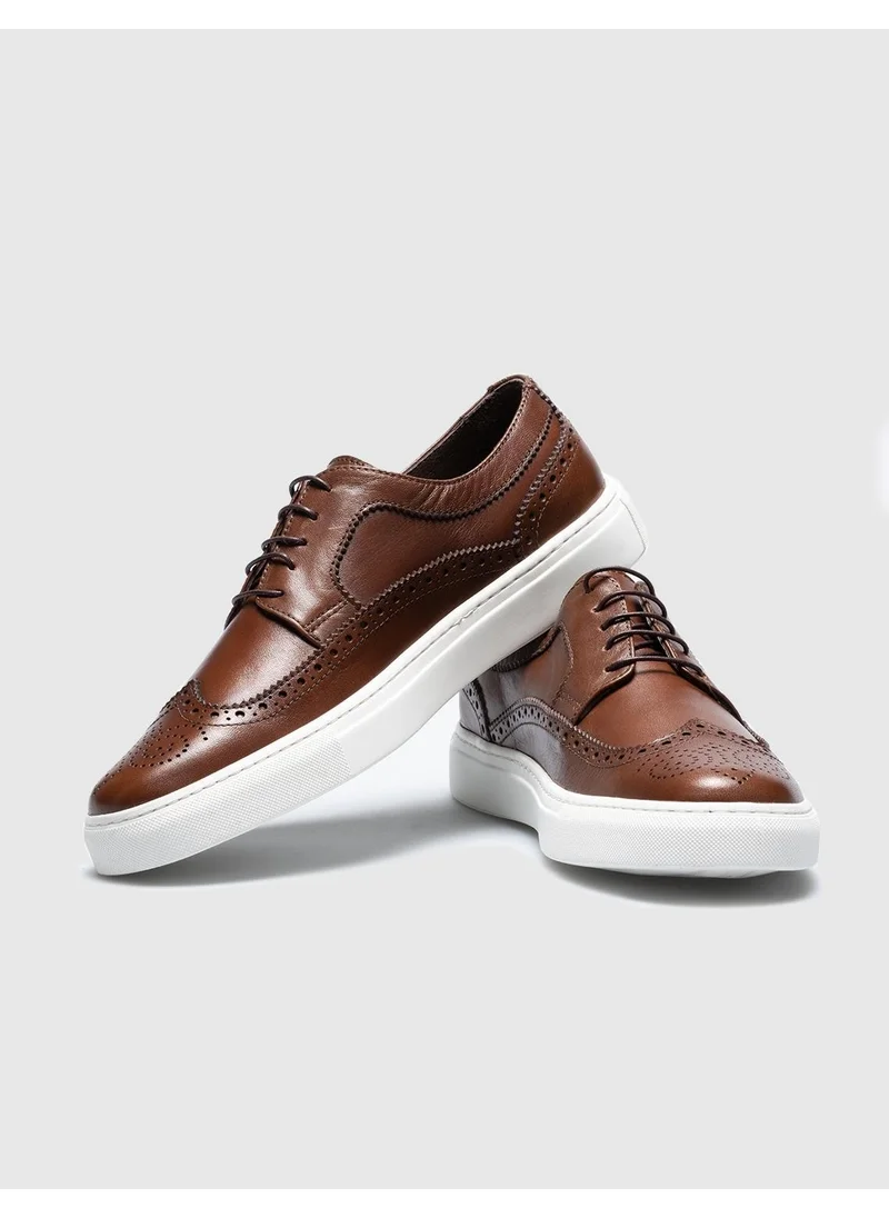 Cabani Tan Lace-up Men's Sports Shoes10