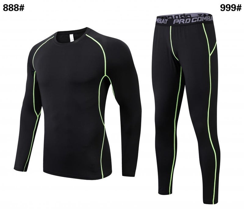 Football Clothing Suit Boys And Girls Tight Suit Training Clothing Team Clothing Football Sports Jersey Comfortable - Image 1