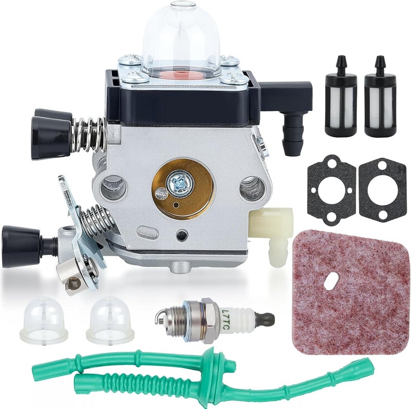 Hipa FS55R Carburetor for STHIL FS55R FS45 FS38 HS45 FS55 KM55R FS46 FS55RC FS 55R HS 45 FS 38 FS 45 FC55 FS45C HL45 FS46C KM55 FS55C FS55T FS45L String Trimmer Weedeater Parts - Image 1