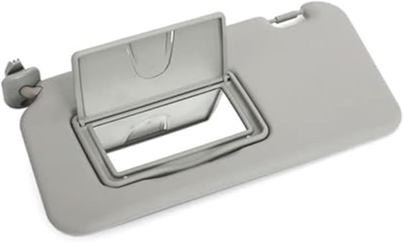 Wivplex Grey Left Side Sun Visor with Mirror for Swift and Splash