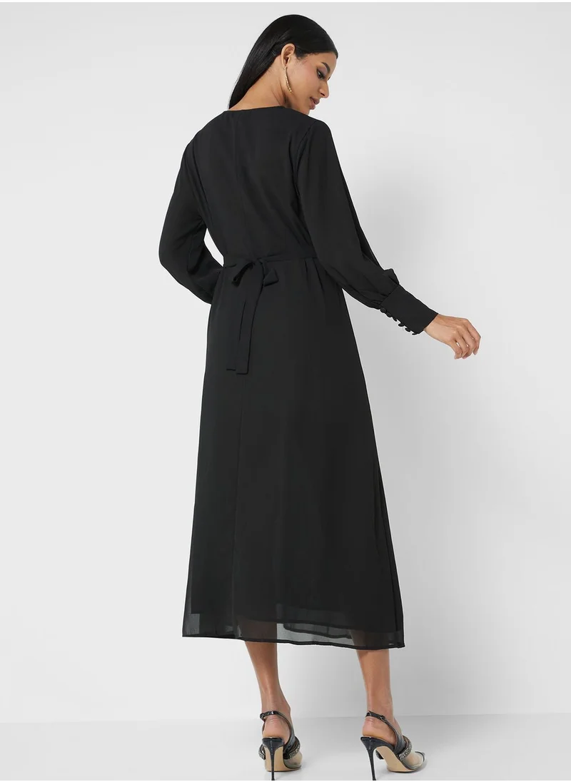 Khizana Puff Sleeve Dress