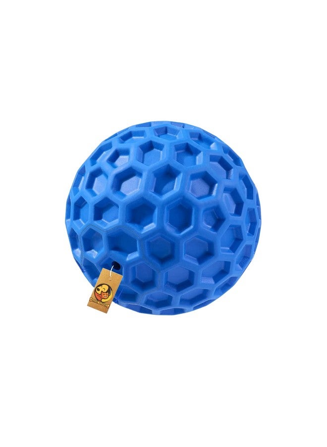 لعبة كرة مضغ قوية ومتينة وتفاعلية للكلاب من سلالات كبيرة مع مطاط طبيعي غير سام (كرة جولف - كبيرة) - Image 1