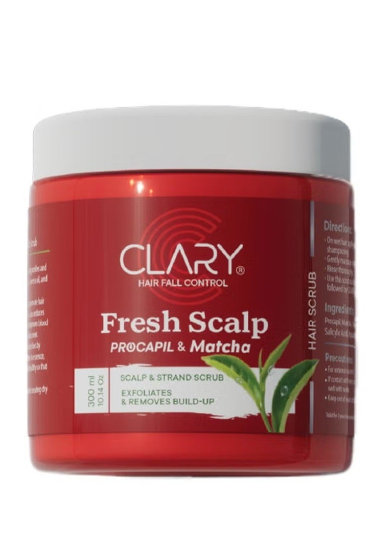 كلاري مقشر فروة الرأٍس 300 مل