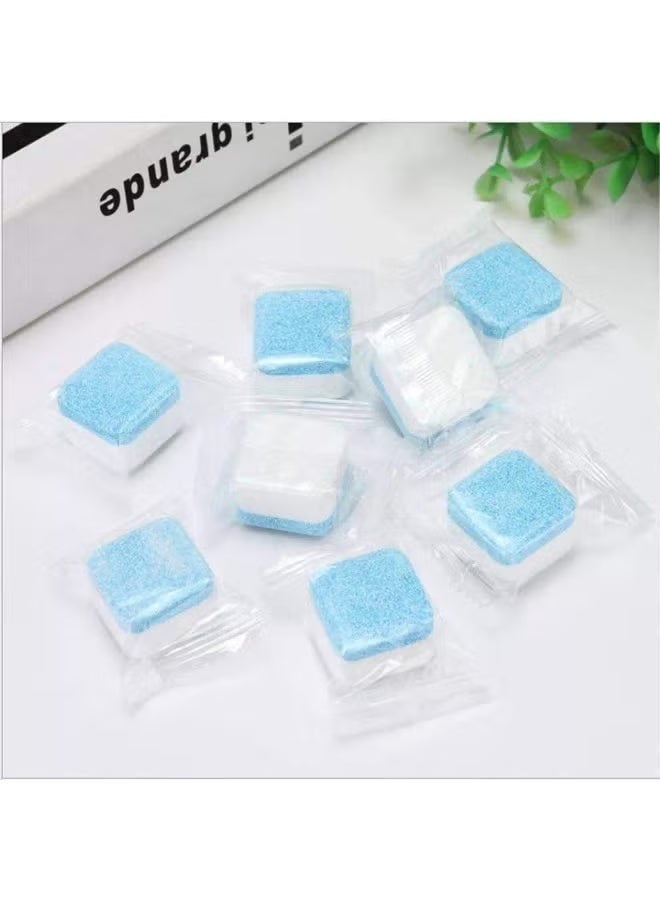 Washing Machine Cleaner Tablets 12 Pieces Deep Clean Odor Removal - Image 2