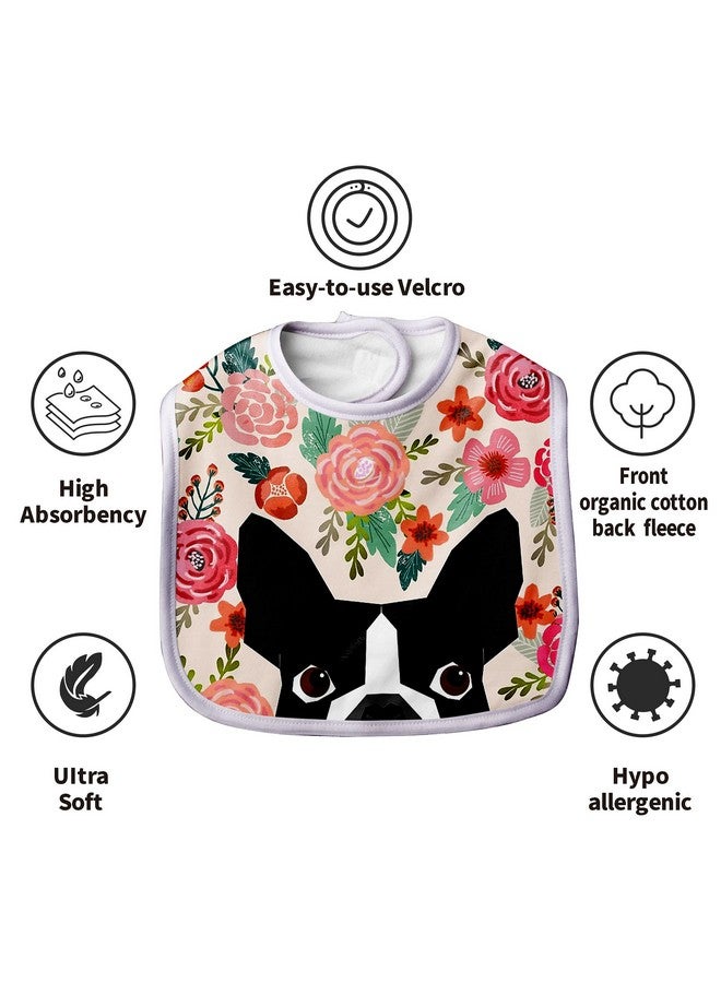 Granbey Premium Baby Bibs for Babies Boston Terrier Dog - Image 4