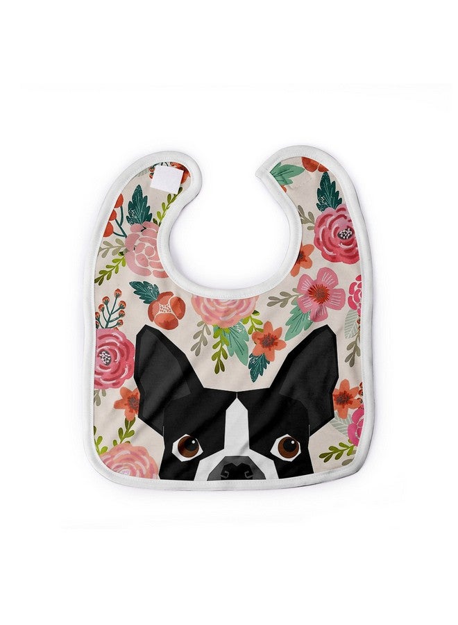 Granbey Premium Baby Bibs for Babies Boston Terrier Dog - Image 1