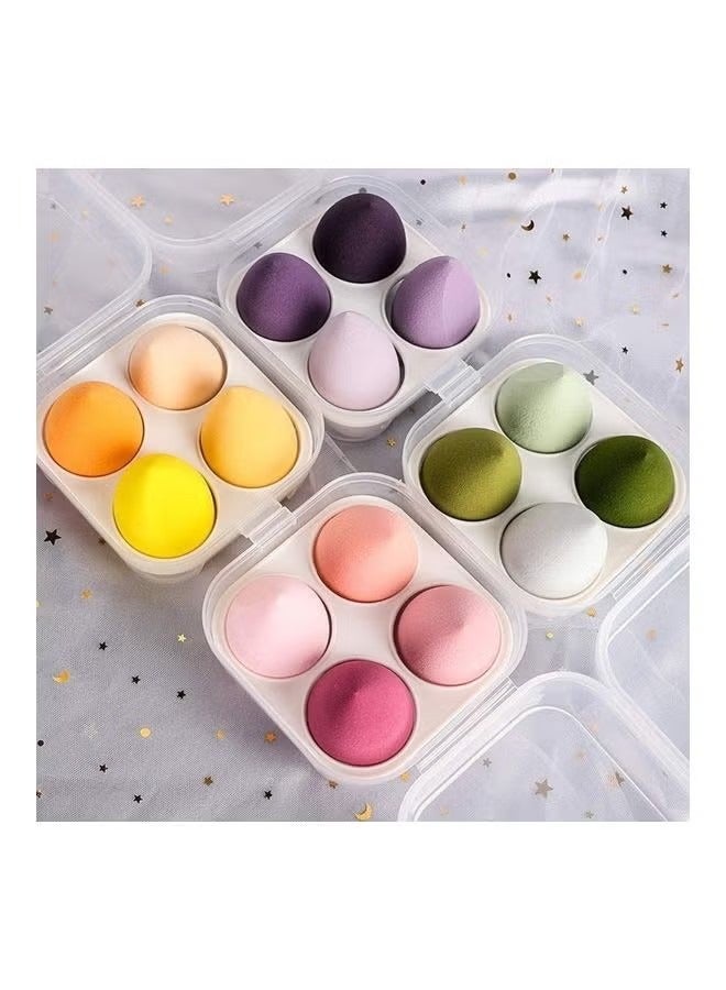 ORiTi 4 -Piece Makeup Sponges Blender Set Multicolour - Image 4