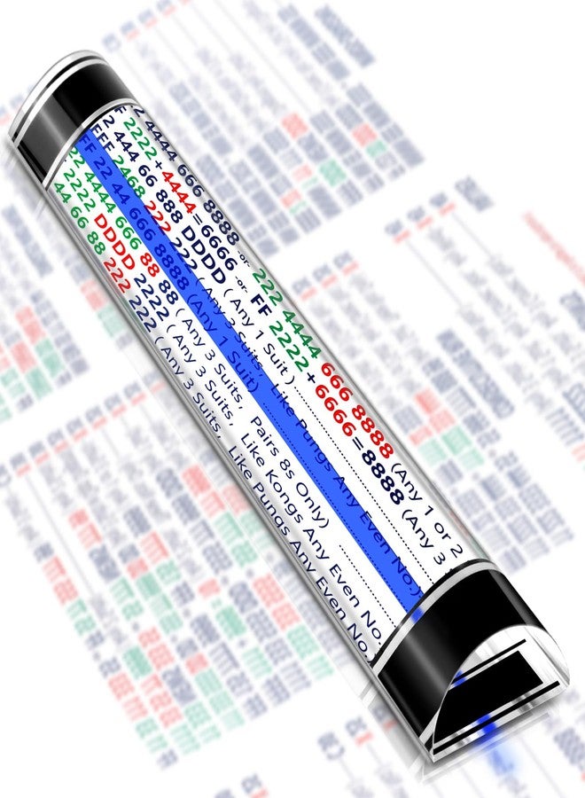 UCandy 2X Magnifying Ruler Bar for Reading, Line Magnifier with Guiding Line for Reading Small Prints, Bible, Books, Instructions, Cross Stitch Patterns (Blue line with Black Magnetic, 8") - Image 1