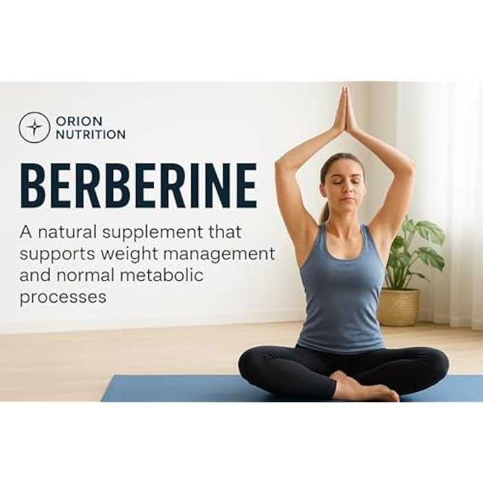 Berberine HCl 1200mg, 60 Vegetarian Capsules - Gluten Free & Non-GMO - Image 4
