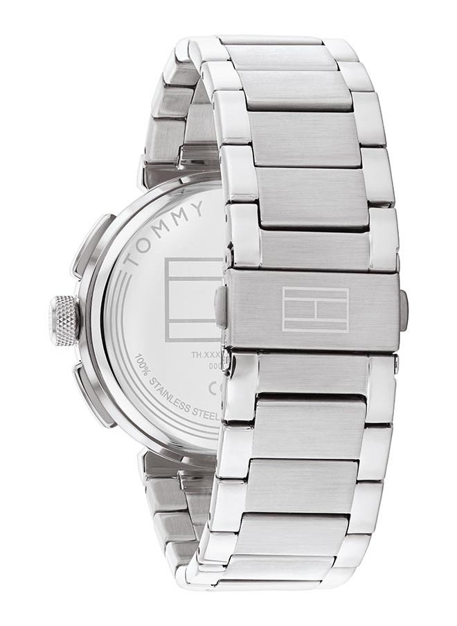 TOMMY HILFIGER Men's Analog Round Shape Stainless Steel Wrist Watch 1792117 - 44 Mm  - Image 3