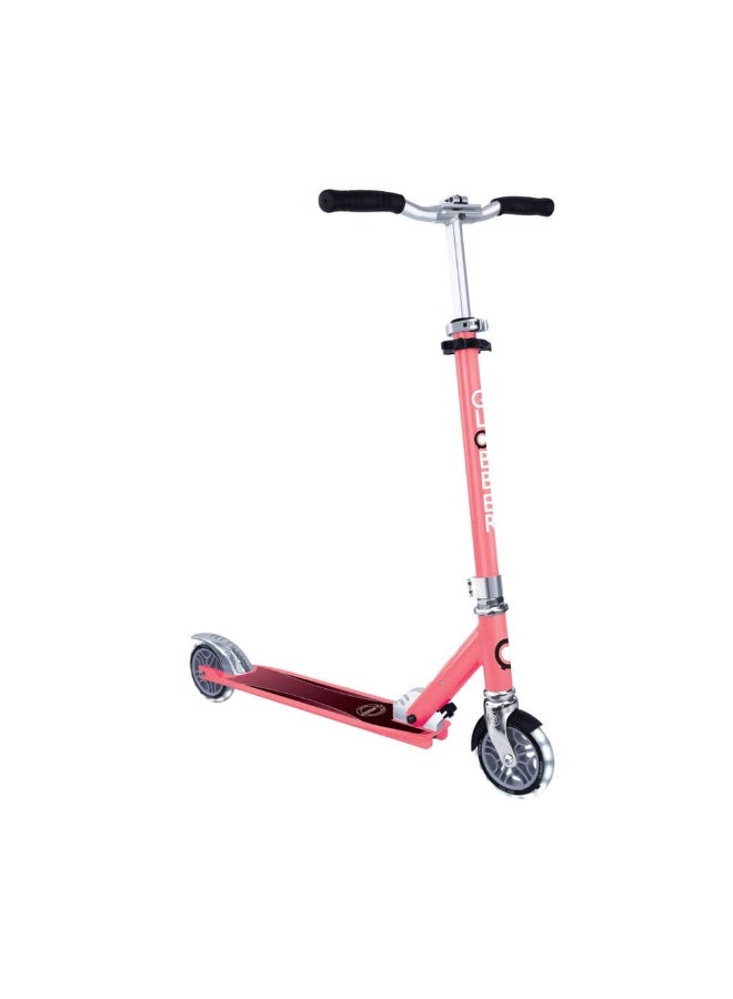 GLOBBER سكوتر جلوبر فلو إليمنتس مع أضواء (كورال بينك) - Image 1