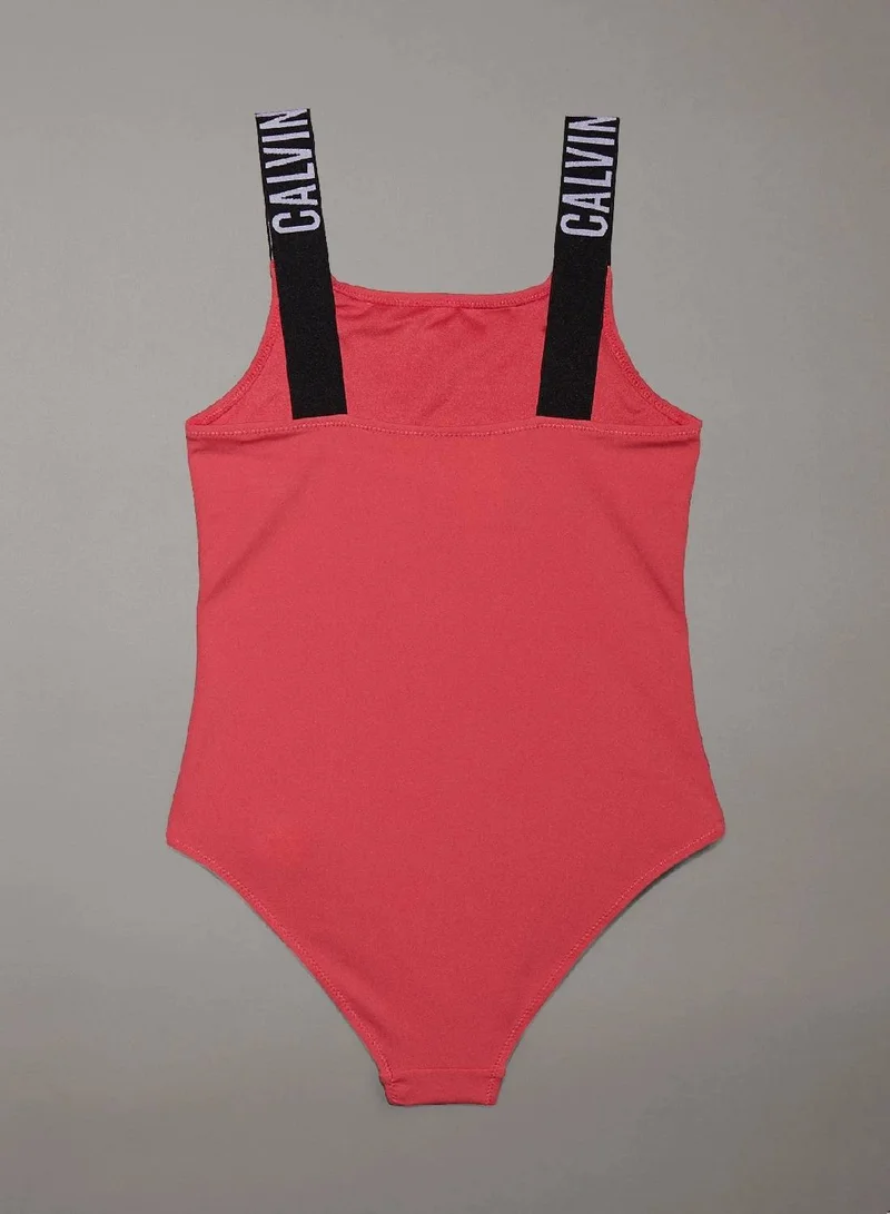 كالفن كلاين جينز ملابس سباحة للبنات - قوة شديدة