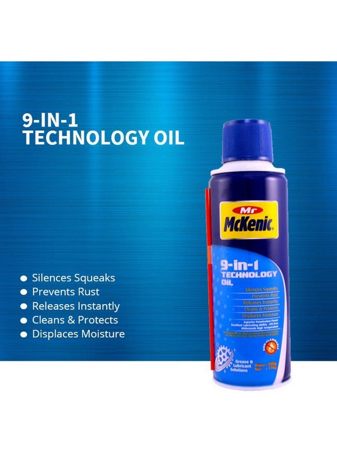 مستر ميكانيك تقنية الزيت 9 في 1 بتصميم يمنع الصوت وينظف ويحمي 450 جم ME1208-A - Image 2