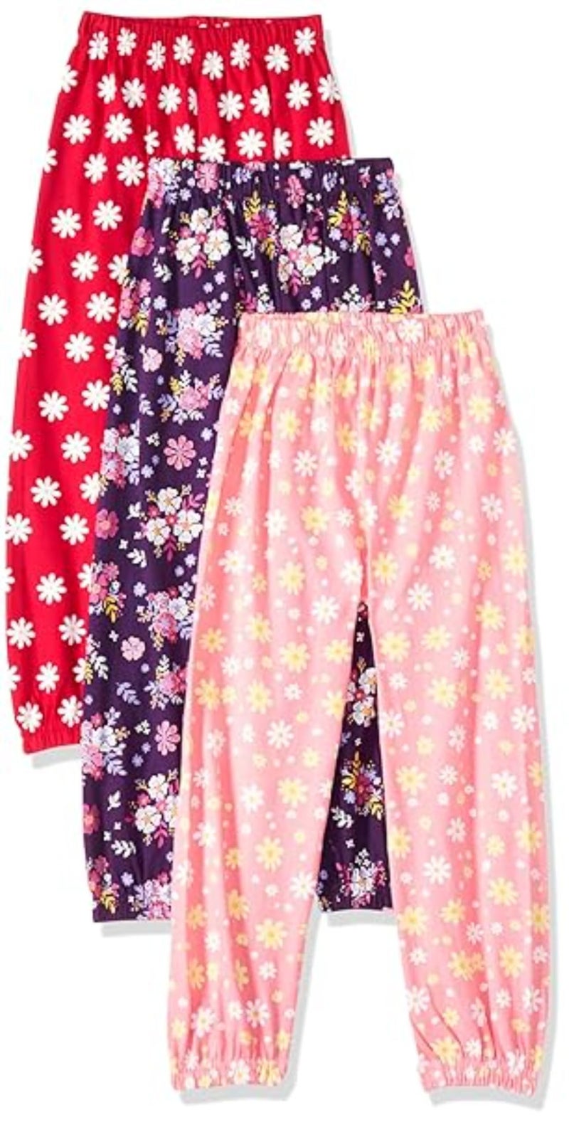 T2F Girl's Regular Track Pants (GLSTRK08_Multicolour - Image 4