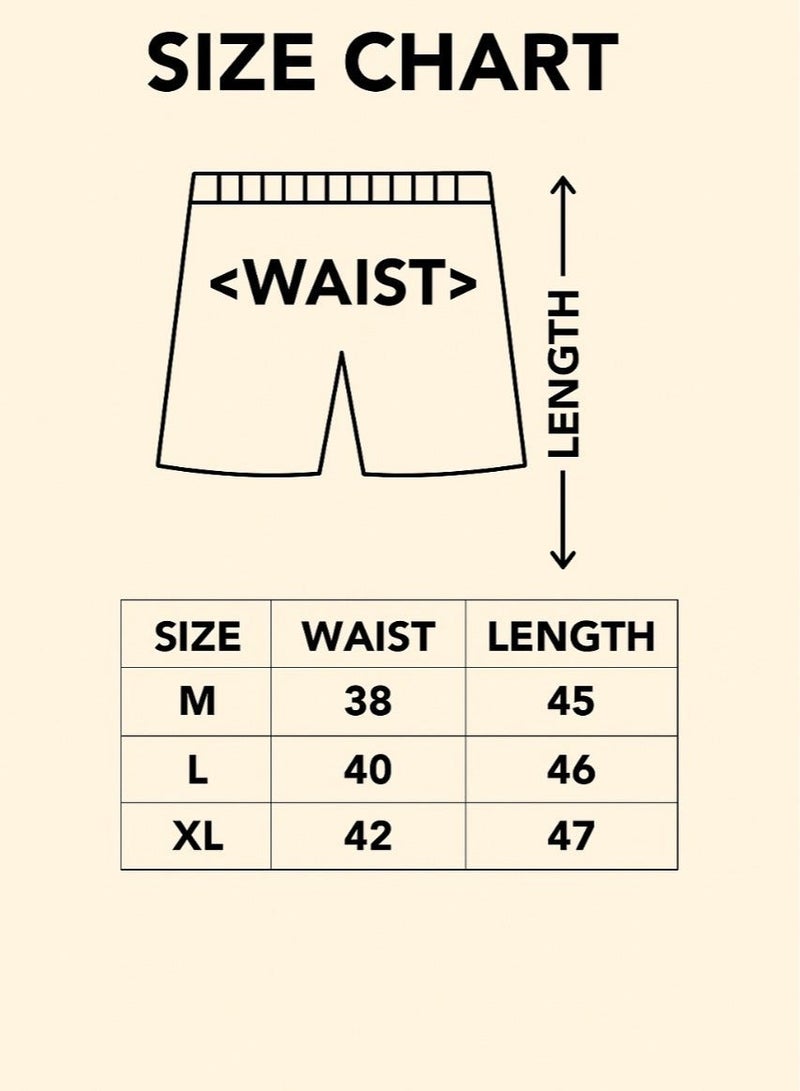 Linen short for men available in (beige , black & white) - Image 4