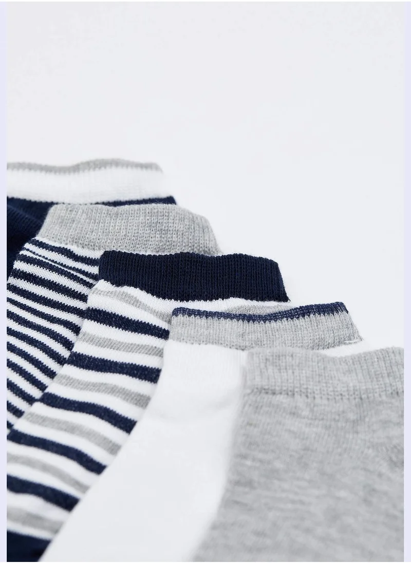 ديفاكتو 5 Pack Boy Low Cut Low Cut Socks