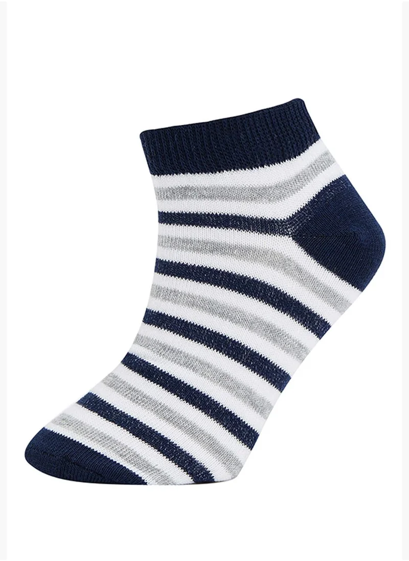 ديفاكتو 5 Pack Boy Low Cut Low Cut Socks