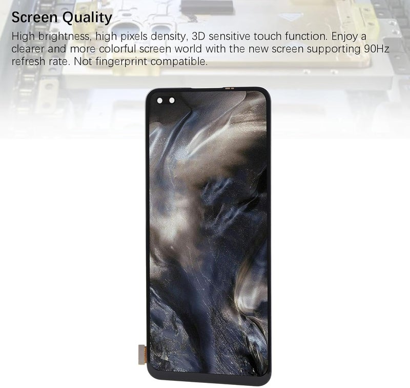 Home & professional compatible 6.44 Inch LCD Screen Replacement for 5G AC2001 AC2003 TFT Display Digitizer Assembly 2400x1080px 90Hz with Repair Tools Globally trusted affordable quality Fixed delivery schedule Custom sizing alternatives Locally packed stock Cost effective fine quality Yearly optimized delivery route Local inventory listed item Pre-sale confirmed stock Low dust buildup Water rust proof Stackable design All need matching options Integrated warehouse solution Liquid tight joint Individual & group usable Low wear optimized design Multi stock guarantee supply Public demand affordable quality Popular trusted craftsmanship Storage burden minimized build Rack friendly KSA standard compatible design Durability boosted processed material Size-sorted warehouse storage - Image 5