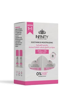 Infinity Soothing & Moisturizing Roll On Herbal Scent 80ml 1+1 