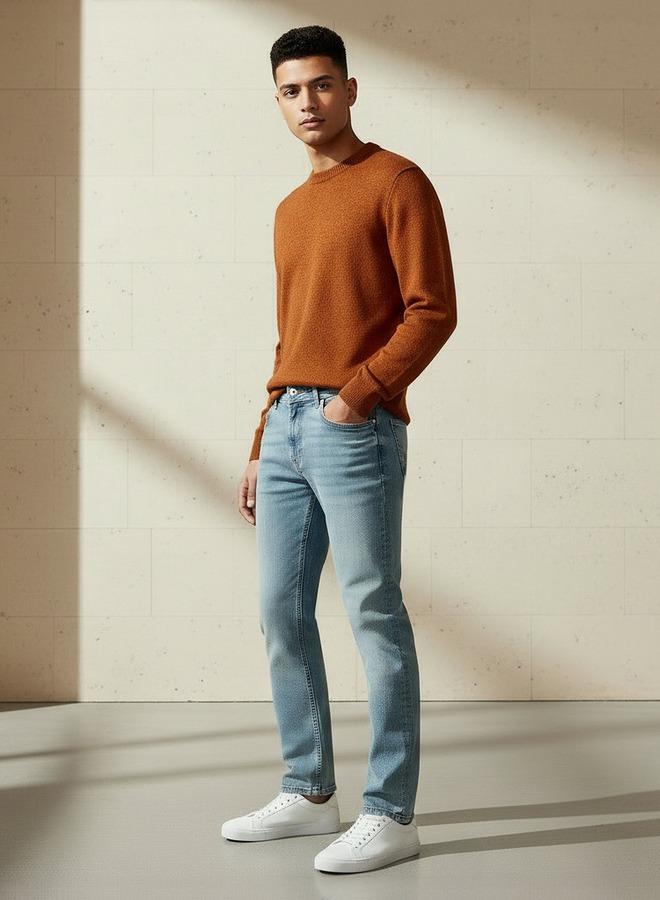 Splash FAV Men Slim Fit Flexi Waist Pocket Jeans - Image 2