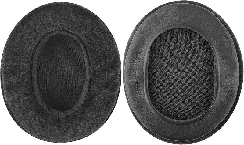جيكريا وسائد أذن بديلة من الجلود المخملية المريحة من لسماعات Sennheiser PC350 وHD280 PRO وHD580 وUrbanite XL، وسائد أذن، أغطية أذن، قطع غيار للإصلاح (أسود) - Image 3