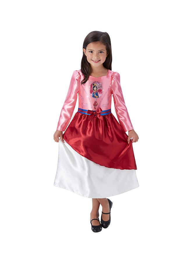 RUBIE'S Official Disney Princess Fairy tale Mulan Costume Girls - Image 1