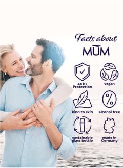 MUM Deodorant Roll-on - Ocean Fresh, 48-Hrs Protection, Quick Drying Formula For All Skin Type, Pack of 3, 75ml Each  - Image 4