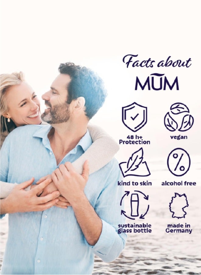 MUM Deodorant Roll-on - Ocean Fresh, 48-Hrs Protection, Quick Drying Formula For All Skin Type, Pack of 3, 75ml Each - Image 4