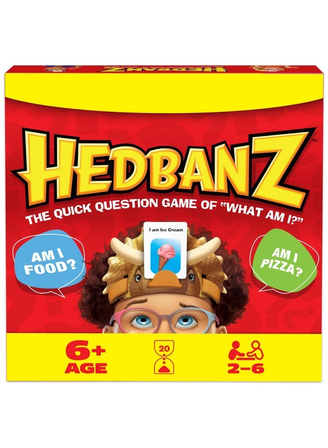 Spin Master Games, Hedbanz 2023 Edition with New Cards, Picture Guessing Board Game, for Family & Kids, 2-6 Players, for Ages 6 & Up - Image 1
