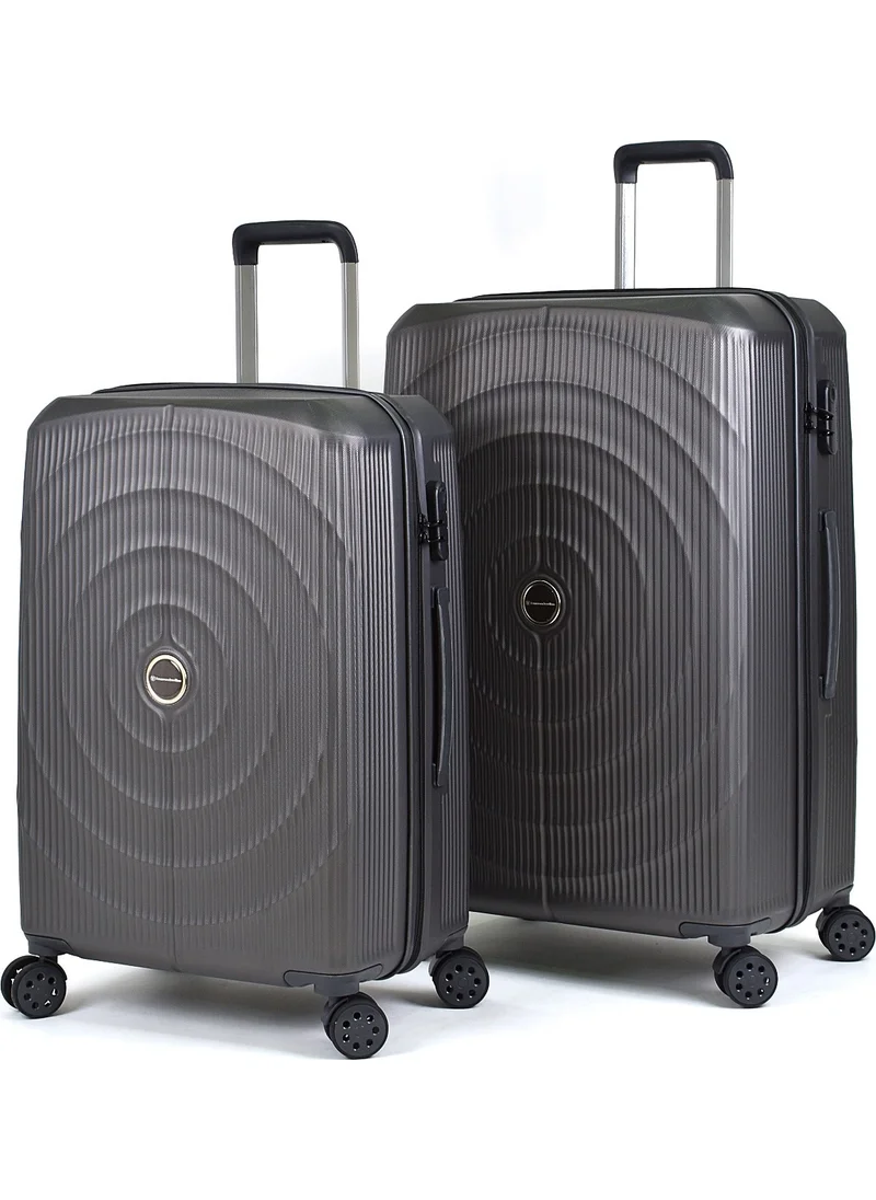 ايلاتي Francesco Ferellino 2-Piece Suitcase Large Size Medium Size Air Pro Abs Suitcase 10735