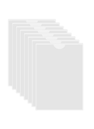 Self-Adhesive Pocket, 8 pcs Card Plastic Pocket Holder, for Labelling and Identifying Boxes, Folders, and Documents (Inner Size:14.8 * 21cm) - pzsku/ZFC786D50757640CFA859Z/45/_/1722266682/24d47b66-a525-49df-bc15-05bf96d93a67