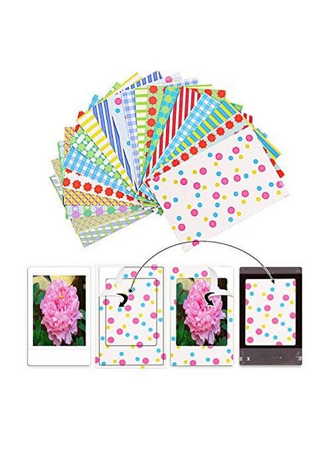Sunmns 6 In 1 Colorful Bundle Kit Accessories Compatible With Fujifilm Instax Mini 12 11 9 8 90 70 Camera Accessory Include Film Sticker Desk Frames Hanging Frame  - Image 3