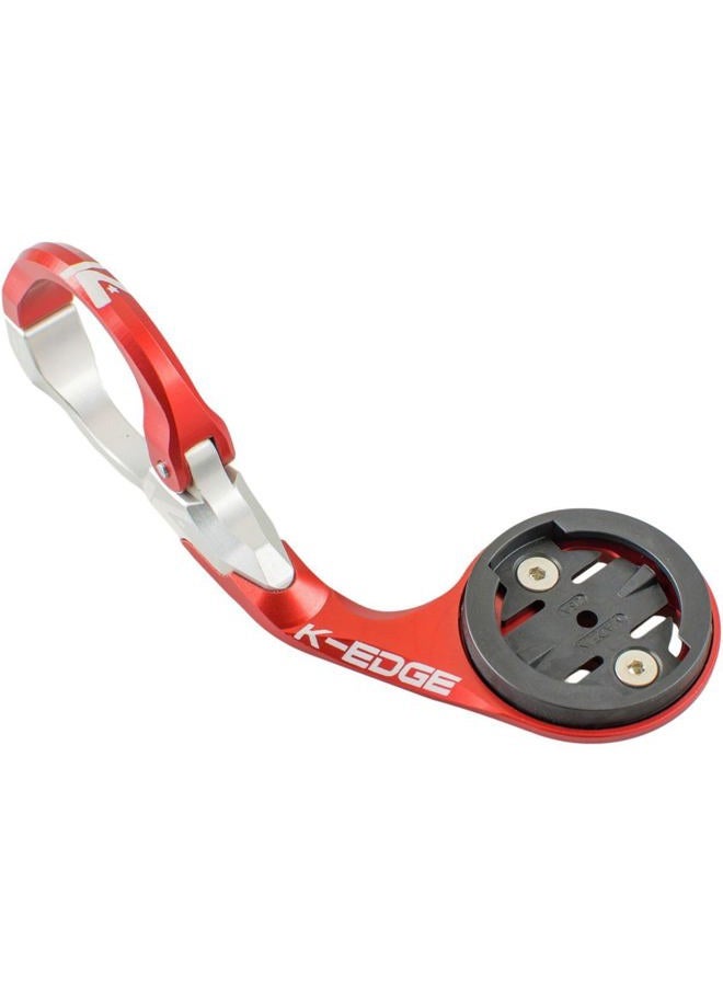 K-Edge Race Aero Mount for Garmin Edge 20, 25, 520, 820, Red, One Size - Image 1