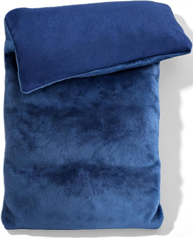 uncn Microwavable Heating Pads with Washable Cover 12.5x7 Lavender Hot Packs for Pain Relief, Rice Bags for Heat Therapy with Moist Warm Compress, Microwave Heat Warm pad, Hot Cold Aromatherapy (Scented) - Image 1