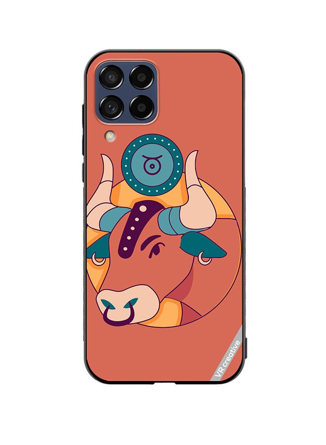 VR CREATIVE Protective Case Cover For Samsung Galaxy M33 Ox Zodiac Signs Design Multicolour - Image 1