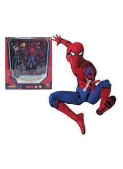 15cm spider man toys Tom holland PVC action figure statue can change spider man spiderman articulated joints moveable doll replaceable parts