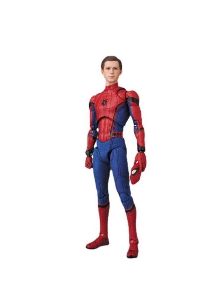 Generic - 15cm spider man toys Tom holland PVC action figure statue can change spider man spiderman articulated joints moveable doll replaceable parts - Image 1