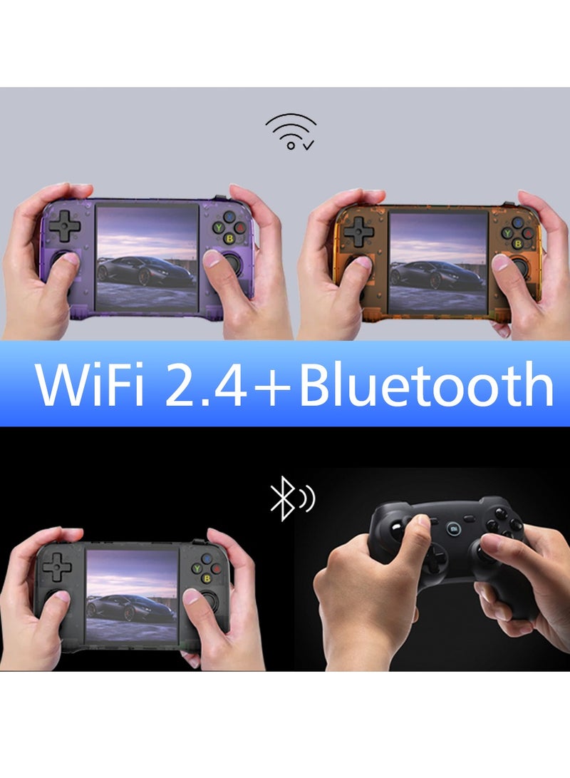 R46S Handheld Retro Gaming Console Linux System Preloaded With 8000+ Games 4 Inch Screen FPS 60HZ 4000mAh Wifi Bluetooth 32G+64G - Image 4